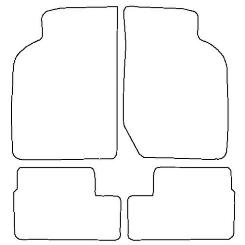 Tailored Car Mats Vauxhall ASTRA MK1 (from 1980 to 1985)