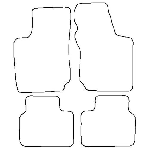 Tailored Car Mats Vauxhall CORSA B (from 1993 to 2000)