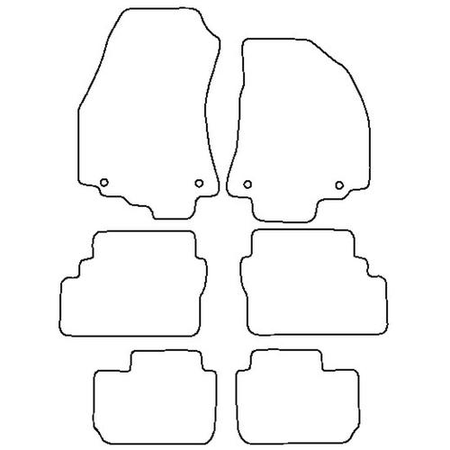 Tailored Car Mats Vauxhall ZAFIRA A (from 1999 to 2005)