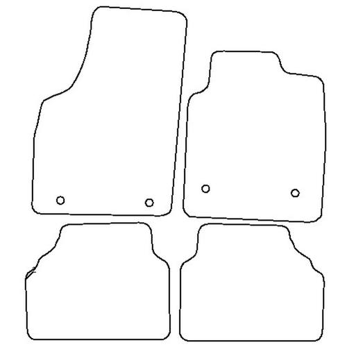 Tailored Car Mats Vauxhall MERIVA (from 2003 to 2010)