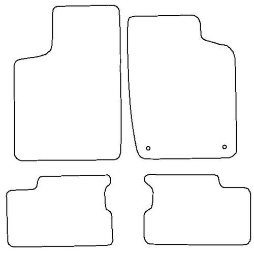 Tailored Car Mats Vauxhall ASTRA MK2 GTE (from 1985 to 1991)