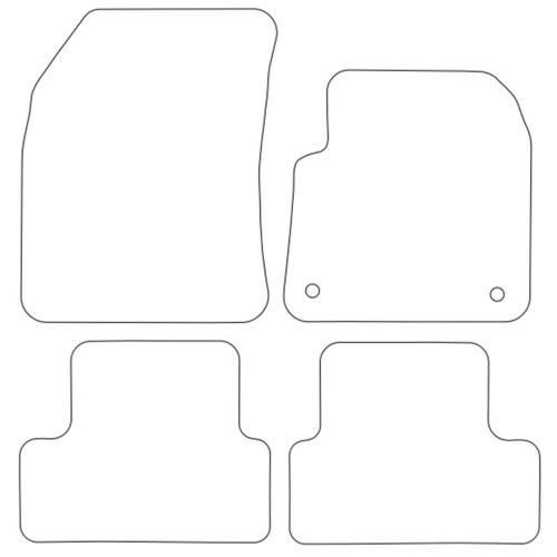 Tailored Car Mats Vauxhall Grandland X (from 2017 onwards)