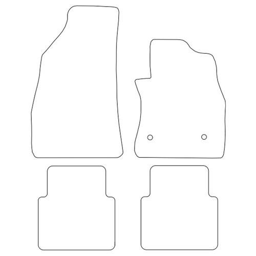 Tailored Car Mats Vauxhall COMBO D (from 2011 to 2017)