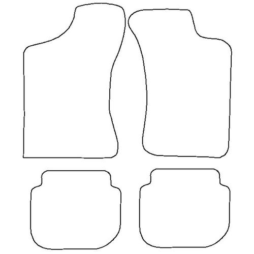Tailored Car Mats Volvo 440 / 460 (from 1987 to 1996)