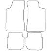 Tailored Car Mats Volvo 480+ES (from 1987 to 1995)