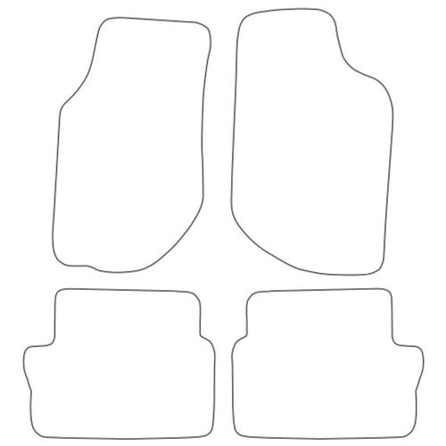 Tailored Car Mats Volvo 940/960 Manual (from 1990 to 1999)