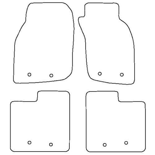 Tailored Car Mats Volvo S40 & V40 (from 1995 to 1999)
