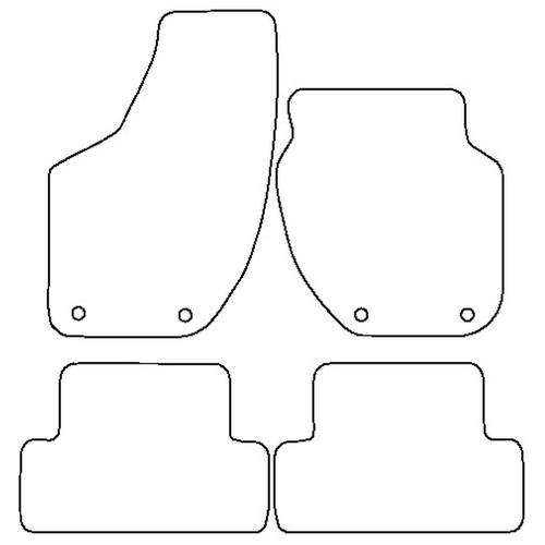 Tailored Car Mats Volvo V40 (from 2012 onwards)