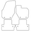Tailored Car Mats Volvo S60 Manual (from 2010 to 2018)