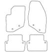 Tailored Car Mats Volvo XC70 (Left Hand Drive) (from 2000 to 2007)