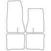 Tailored Car Mats Volvo 120 Series - AMAZON (from 1956 to 1970)