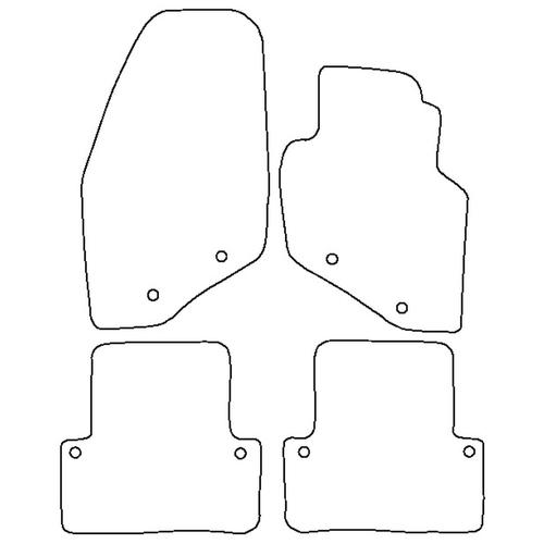 Tailored Car Mats Volvo XC70 (from 2000 to 2007)