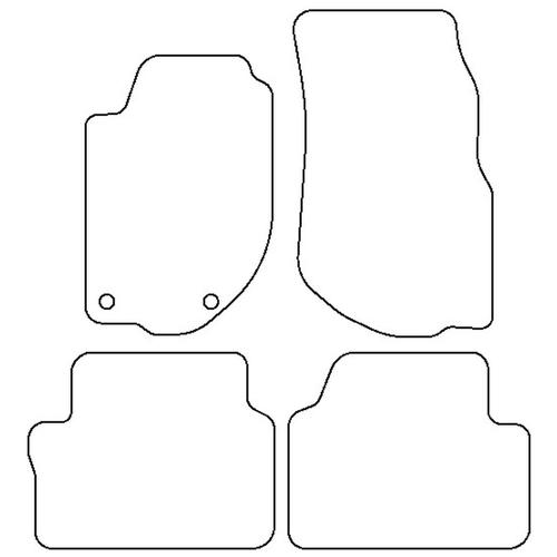 Tailored Car Mats Volvo 940/960 (Left Hand Drive) (from 1990 to 1999)