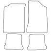 Tailored Car Mats Volkswagen CORRADO (Left Hand Drive) (from 1988 to 1995)