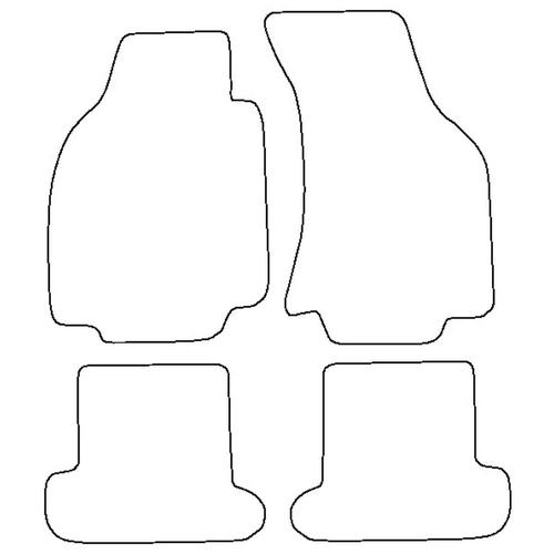 Tailored Car Mats Volkswagen GOLF MK3 (Left Hand Drive) (from 1993 to 1998)