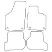 Tailored Car Mats Volkswagen GOLF MK5 (Oval TWIST Fixings) (from 2004 to 2007)