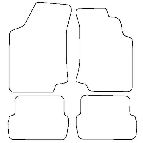 Tailored Car Mats Volkswagen GOLF MK3 (from 1993 to 1998)