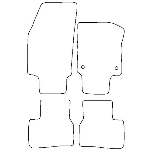 Tailored Car Mats Volkswagen UP (from 2011 onwards)