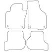 Tailored Car Mats Volkswagen GOLF MK5 (Round STUD Fixings) (Left Hand Drive) (from 2007 to 2008)