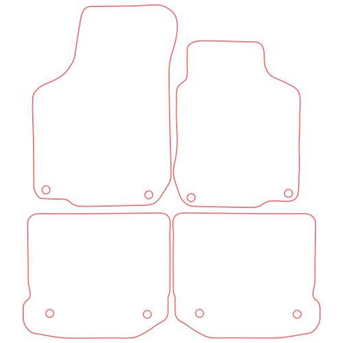 Tailored Car Mats Volkswagen BEETLE Cabrio (from 2003 to 2010)