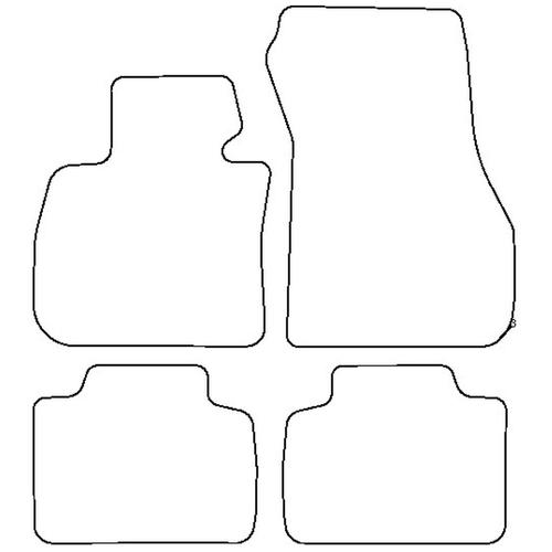 Tailored Car Mats BMW 2 Series Coupé F22 / Convertible F23 (Left Hand Drive) (from 2014 onwards)