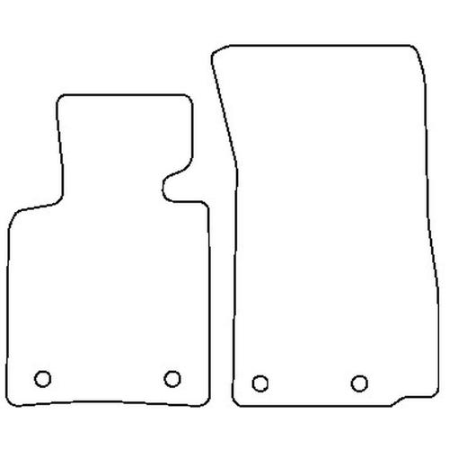 Tailored Car Mats BMW Z4 Coupé E86 (Left Hand Drive) (from 2006 to 2008)