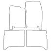 Tailored Car Mats Bentley TURBO R (SWB) (Left Hand Drive) (from 1987 to 1997)