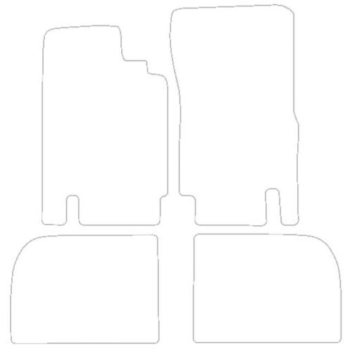 Tailored Car Mats Bentley AZURE (1st Generation) (Left Hand Drive) (from 1995 to 2003)