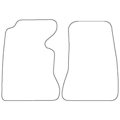 Tailored Car Mats Chevrolet CORVETTE C1 (Left Hand Drive) (from 1953 to 1962)