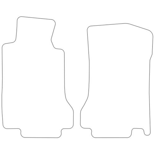 Tailored Car Mats Chevrolet CORVETTE C6 Convertible (Left Hand Drive) (from 2005 to 2013)