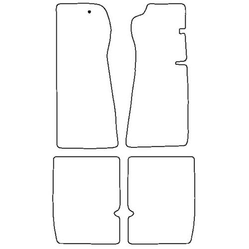 Tailored Car Mats Daimler DOUBLE-SIX SWB (from 1973 to 1979)