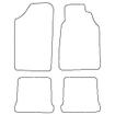 Tailored Car Mats Audi 80 / 90 Coupe Not Cabriolet