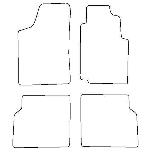 Tailored Car Mats Audi 100