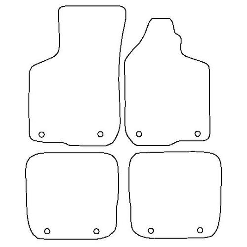 Tailored Car Mats Audi A3 (S3)