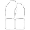 Tailored Car Mats Audi Coupe S2 10V