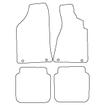 Tailored Car Mats Audi Coupe 20V Quattro