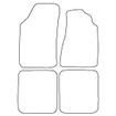 Tailored Car Mats Audi S2 Coupe 20V 6SP