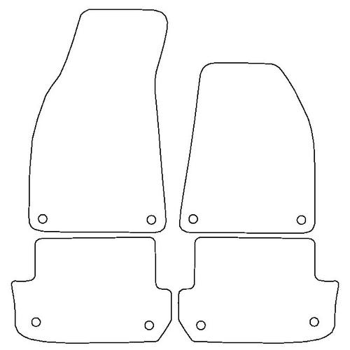 Tailored Car Mats Audi A4 (S4) Cabriolet