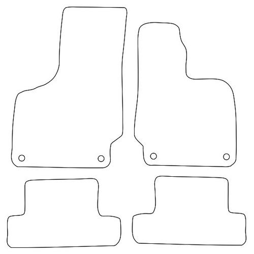 Tailored Car Mats Audi TT Coupe Mk2