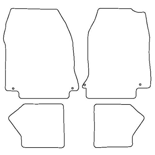Tailored Car Mats Aston Martin DB Mark III (Non Overdrive)