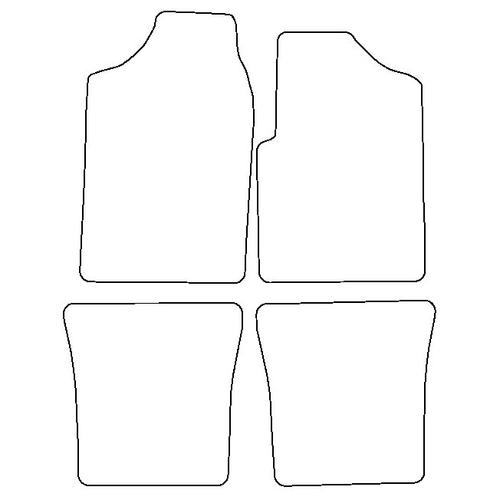 Tailored Car Mats Alfa Romeo Alfetta 2000 Saloon