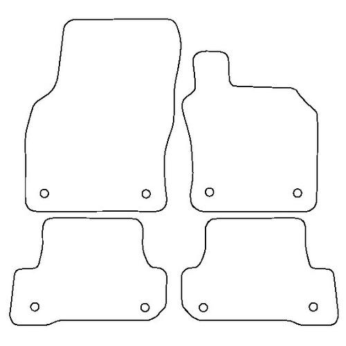 Tailored Car Mats Audi A3 Cabriolet
