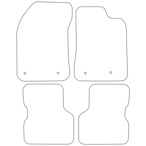 Tailored Car Mats Alfa Romeo Giulietta Manual Facelift
