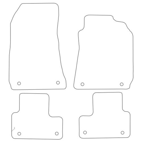 Tailored Car Mats Alfa Romeo 159 (Fixings 4X)