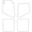 Tailored Car Mats Aston Martin V8 Series 1 + 2