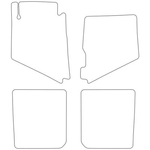 Tailored Car Mats Aston Martin V8 Series 1 + 2