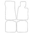 Tailored Car Mats BMW 7 Series Saloon E32 LWB