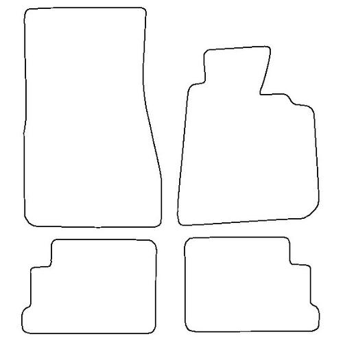 Tailored Car Mats BMW 6 Series Coupe E24