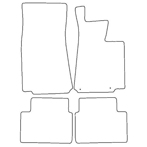 Tailored Car Mats BMW 3 Series 2dr / Coupe E21
