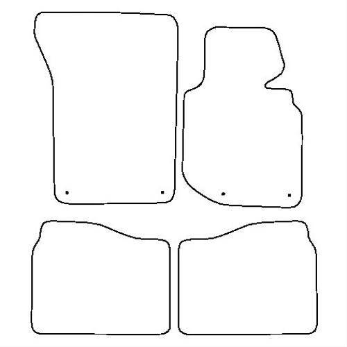 Tailored Car Mats BMW 3 Series Convertible E36